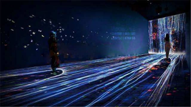 地面互動投影在展館、KTV等娛樂生活場所的應(yīng)用